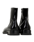 Alexander McQueen Chelsea Boot, &pound;150, Shoes, Black, Patent Leather, Back view
