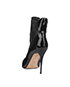 Alexander McQueen Scalloped Pointed Toe Boots, back view