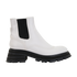 Alexander McQueen Chelsea Boots, &pound;110, Shoes, White, Leather, Front view