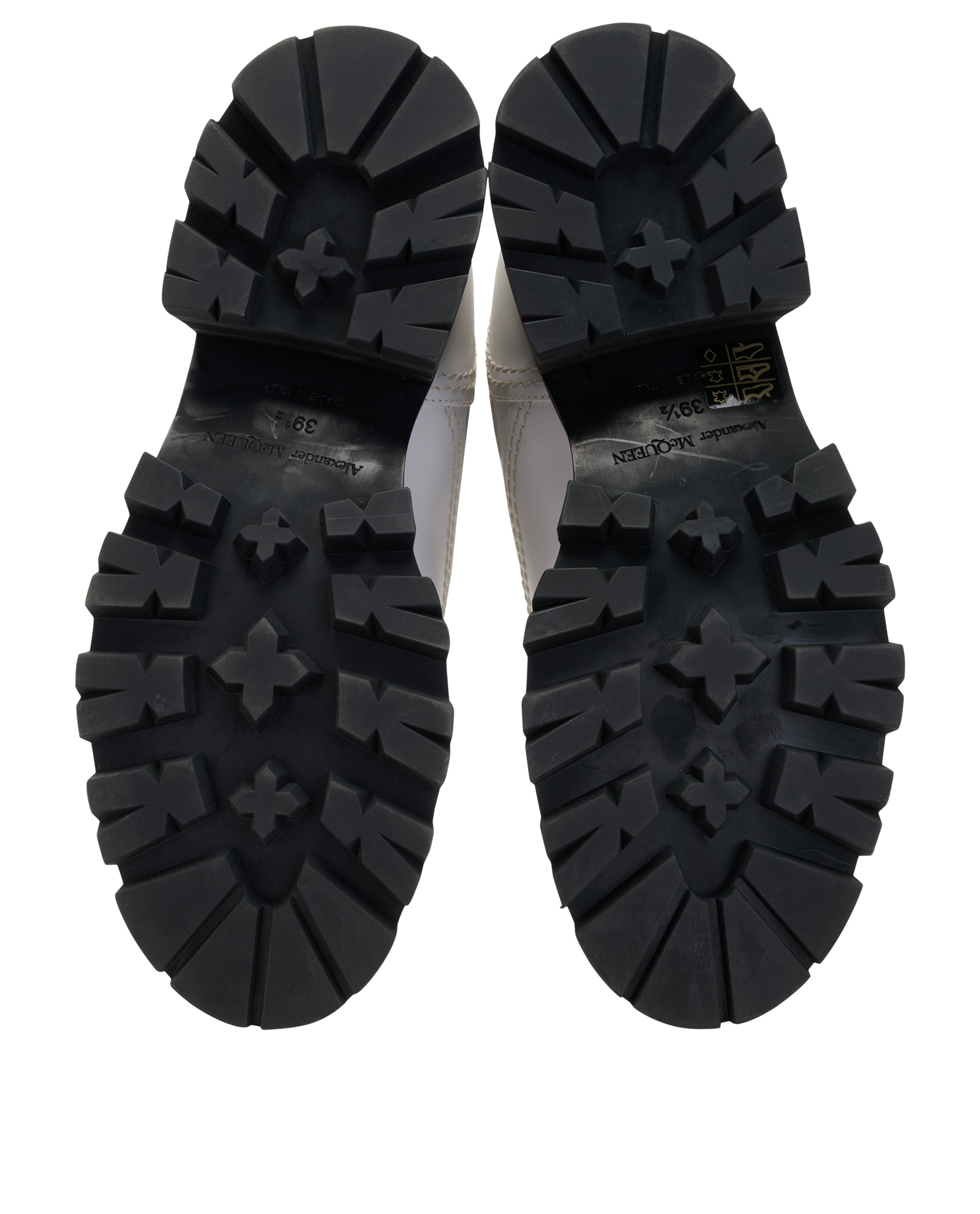 Alexander McQueen Chelsea Boots, &pound;110, Shoes, White, Leather, Top view