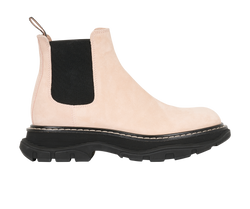 Alexander McQueen Tread Boot, Suede, Pink, 39 B/DB 3*