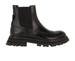 Alexander McQueen Chelsea Boots, Leather, Black, UK6, B/DB, 3*