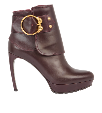 Alexander McQueen Skull Boots, front view