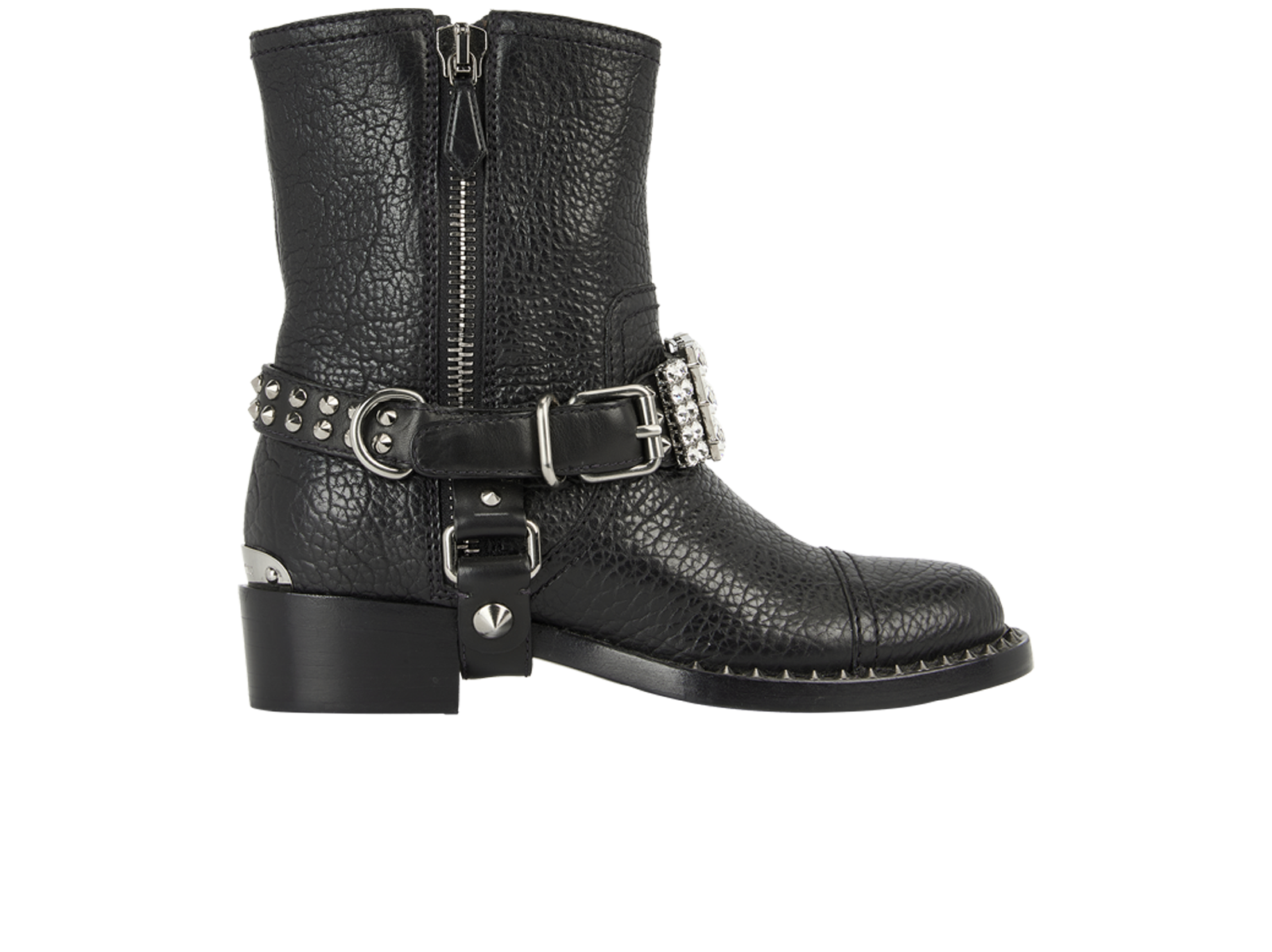 Miu Miu Jewelled Biker Boots Boots Designer Exchange Buy Sell Exchange