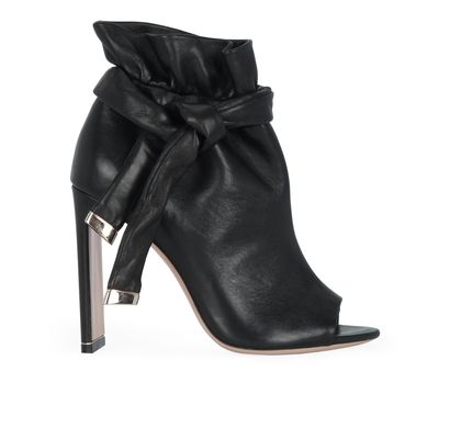 Nicholas Kirkwood Peep Toe Ankle Boots, front view
