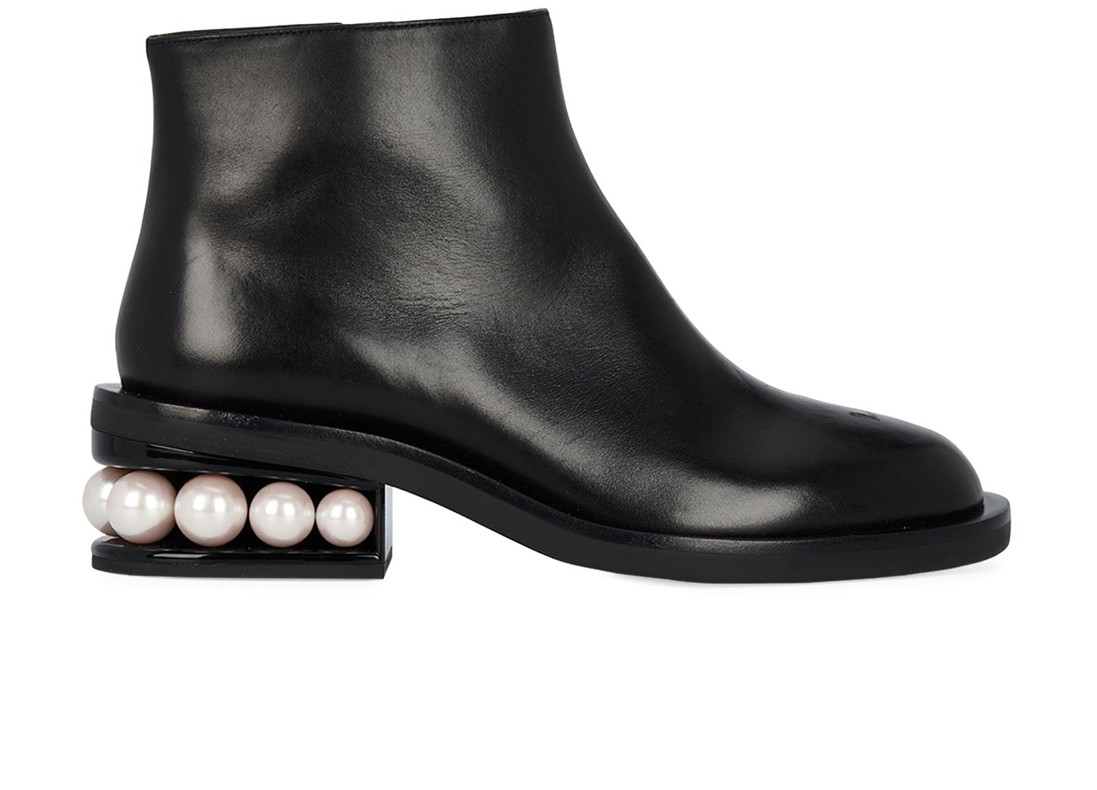 Nicholas Kirkwood Women's Casati Faux Shearling Imitation Pearl Chelsea  Boots