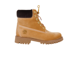 Off-White x Timberland Boots, Velvet, Brown, MIV, Sz 5, 4*