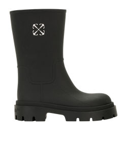 Off-White Reboot Arrow Boots, Rubber, Black, UK6, DB/B,3*