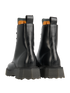 Off-White Combat Boots, back view
