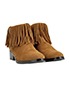 Philip Lim Fringe Ankle Boots, side view
