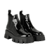 Prada Monolith Ankle Boots, side view
