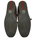 Prada Suede Lace Up Wedges, top view