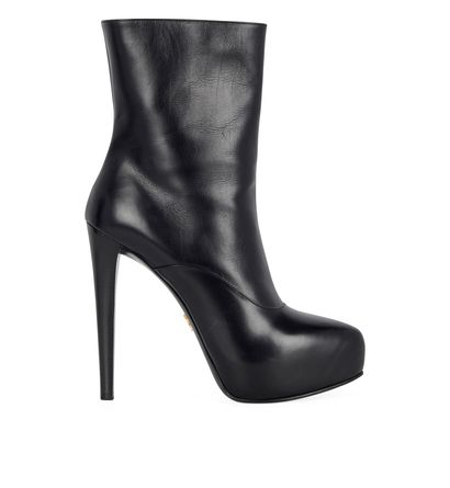 Prada Platform Heeled Boots, front view