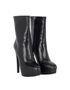 Prada Platform Heeled Boots, side view