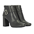 Prada Buckle Ankle Boots, side view