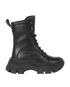 Prada Biker Ankle Boots, front view