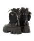 Prada Monolith Boots, &pound;350, Shoes, Black, Leather/Nylon, Back view