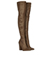 Sergio Rossi Over the Knee Boots, side view
