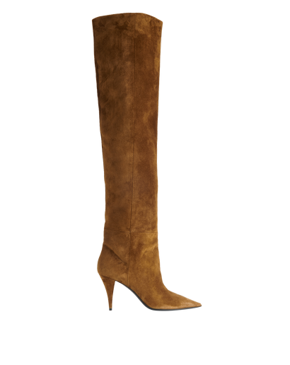 Saint Laurent Kiki Over The Knee Boots, front view