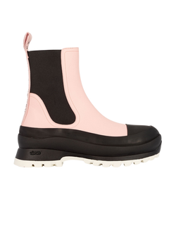 Stella McCartney Trace Eco Logo Chelsea Boots, Light Pink,UK7,3*,XY