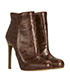 Stella McCartney Croc Printed Ankle Boots, side view