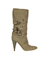 Stella McCartney Vegetarian Slouch Boots, front view