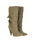 Stella McCartney Vegetarian Slouch Boots, side view