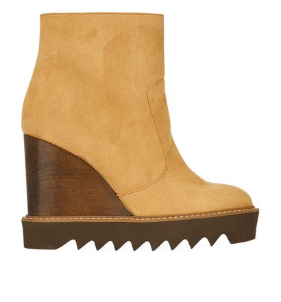 Stella McCartney Leana Wedge Boots, front view