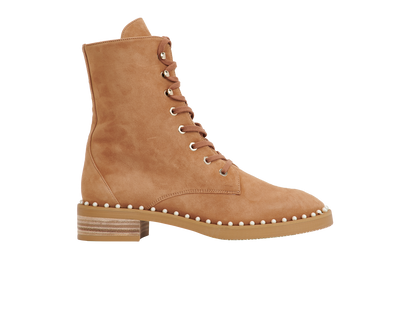 Stuart Weitzman Pearl Detail Boots, front view