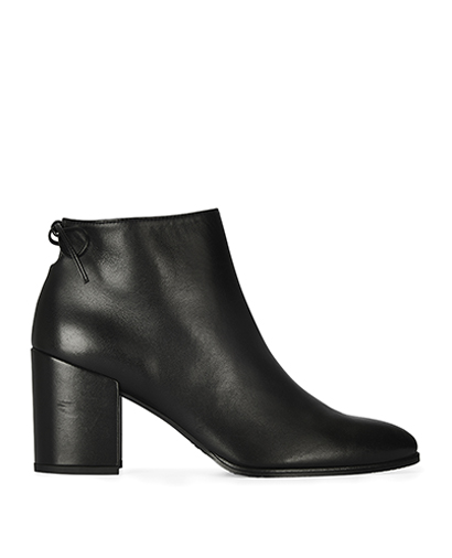Stuart Weitzman Leather Ankle Boots, front view
