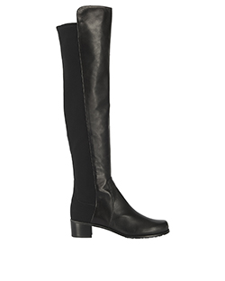 Stuart Weitzman Reserve Boots, leather, black, 6.5, 4*,  B