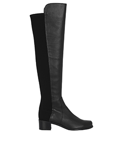 Stuart Weitzman Reserve Over the Knee Boots, leather, black, 4,5*, DB, B