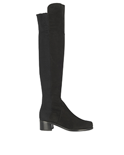 Stuart Weitzman Reserve Over The Knee Boots, leather, black, 3.5, 4*, B