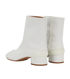 Maison Margiela Tabi Ankle Boots, &pound;320, Shoes, White, Leather, Back view
