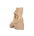 Tods Lace Up Buckle Boots, back view