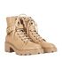 Tods Lace Up Buckle Boots, side view
