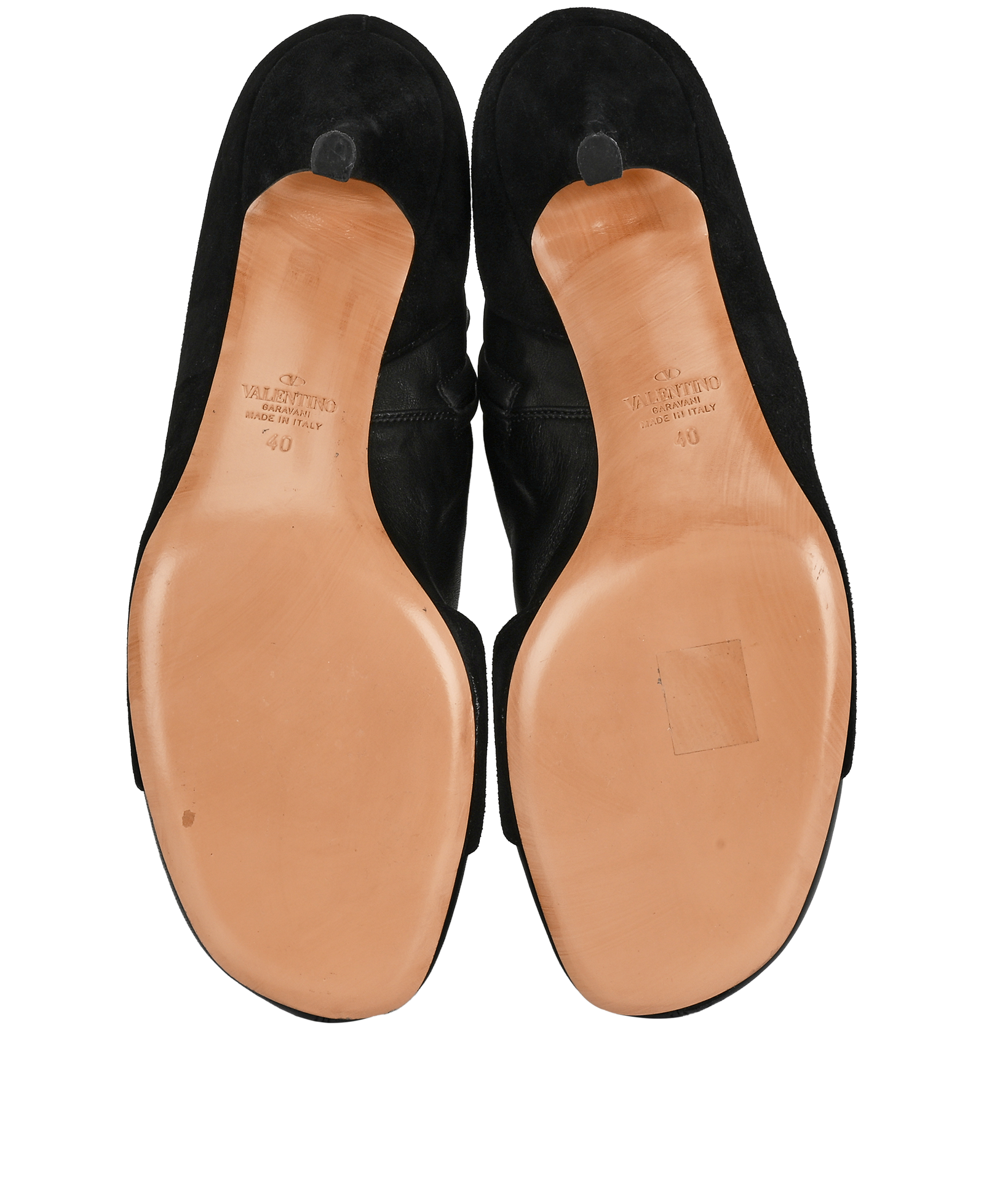 Valentino Garavani Crystal Boots, &pound;250, Shoes, Blue, Leather, Top view