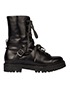 Valentino Combat Boots, front view