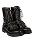 Valentino Combat Boots, side view