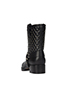 Valentino Quilted And Studded Boots, back view