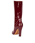 Valentino Zipped Mid Length Boots, back view