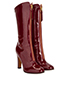 Valentino Zipped Mid Length Boots, side view