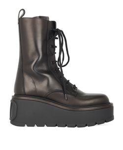 関税送料込Valentino Uniqueform Platform Boots Valentino Uniqueform Chelsea Boot Burgundy (Women's