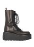 Valentino Unique Form Combat Boots, front view