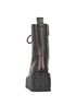 Valentino Unique Form Combat Boots, back view