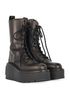 Valentino Unique Form Combat Boots, side view