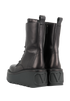 Valentino Uniqueform Platform Combat Boots, back view