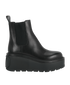 Valentino VLogo Platform Ankle Boots, front view