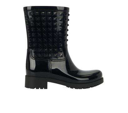 Valentino Studded Rain Boots, front view