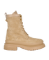 Valentino Rockstud Combat Boots, front view
